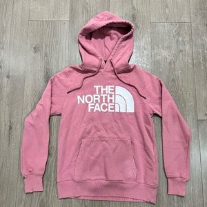 The North Face Hoodie Women/Girls XS Pastel Rose